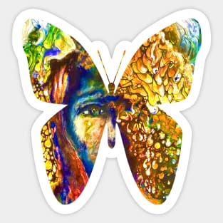 Madame Butterfly Sticker